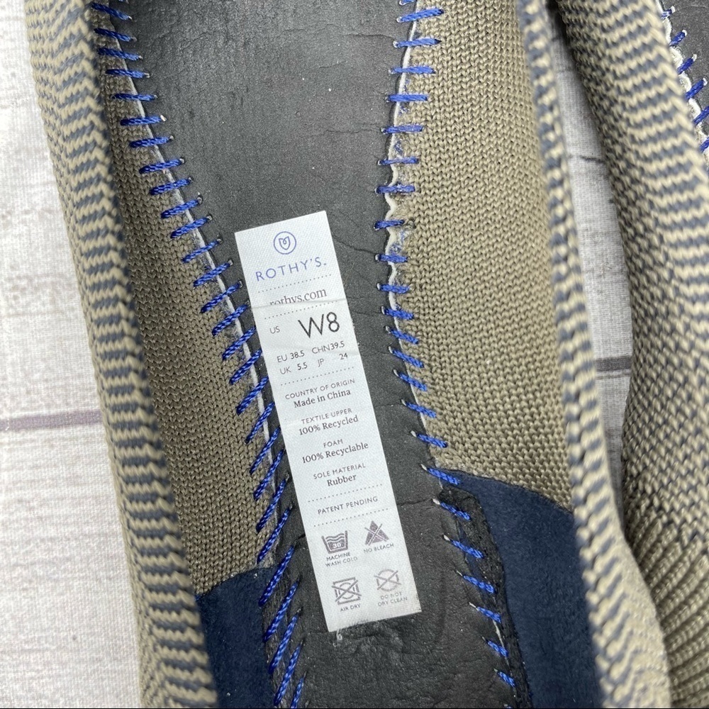 Rothy’s Rare Women’s 8 Retired Walnut Python Prin… - image 6